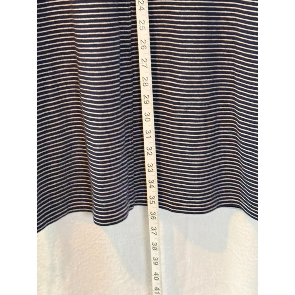 J Crew Dress Womens Extra Small Navy Blue White Striped Sleeveless Tank Casual - Picture 6 of 10
